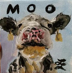 "Quick Cow Painting" 7/16/23