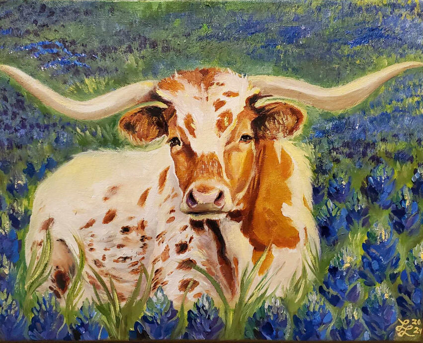 "Bluebonnets For Lillian" 1/29/24